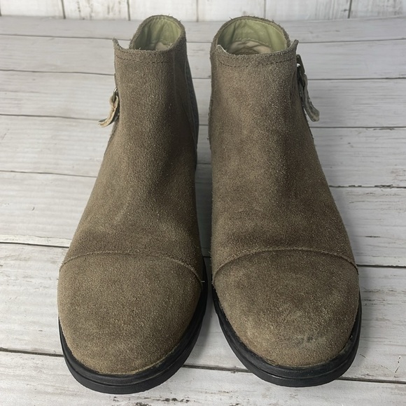 Sorel Major Olive Brown Ankle Booties - Picture 3 of 10